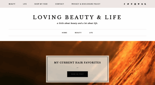 lovingbeautyandlife.com