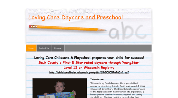 lovingcaredaycareandpreschool.yolasite.com