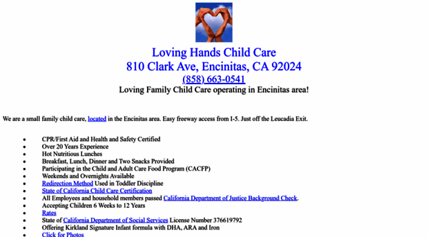 lovinghandschildcare.com