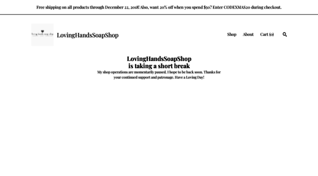 lovinghandssoapshop.com