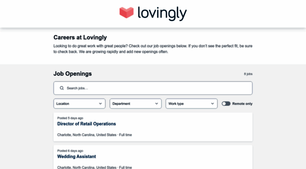 lovingly.workable.com