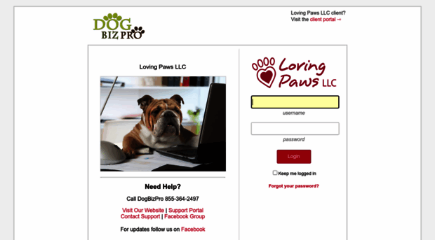 lovingpaws.dogbizpro.com