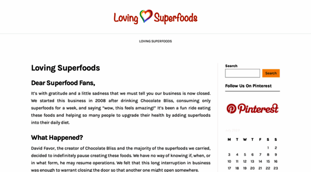 lovingsuperfoods.com