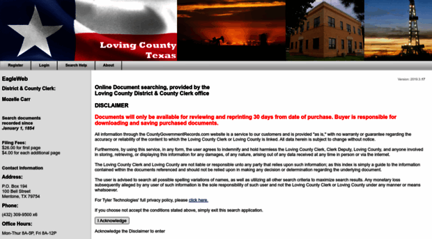 lovingtx.countygovernmentrecords.com