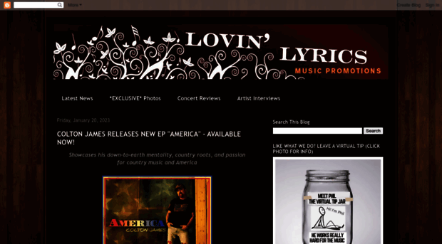 lovinlyrics.com