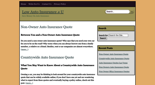 lowautoinsurance4u.com