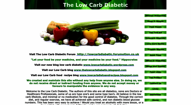 lowcarbdiabetic.co.uk