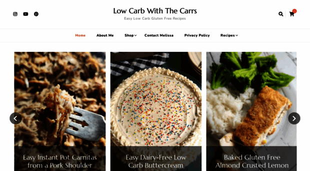 lowcarbwiththecarrs.com