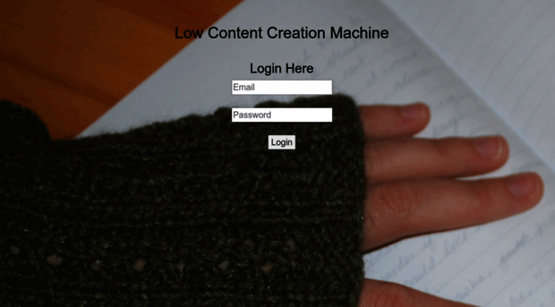 lowcontentcreationmachine.com