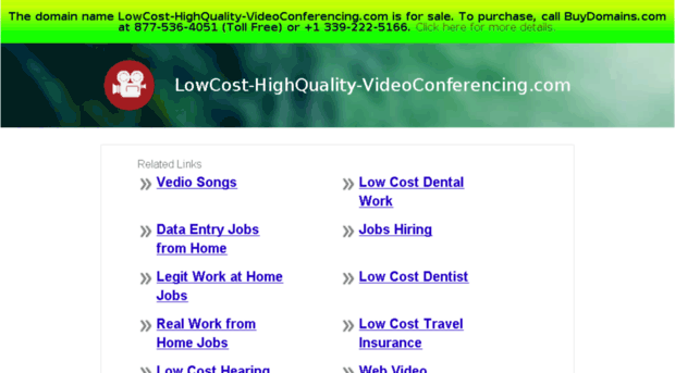 lowcost-highquality-videoconferencing.com