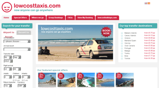 lowcosttaxis.com