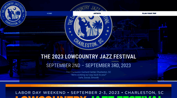 lowcountryjazzfest.com