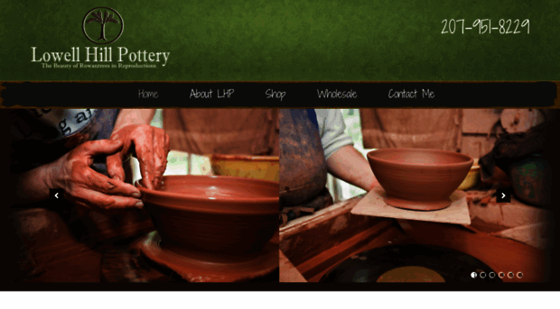 lowellhillpottery.com