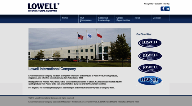 lowellinternational.com