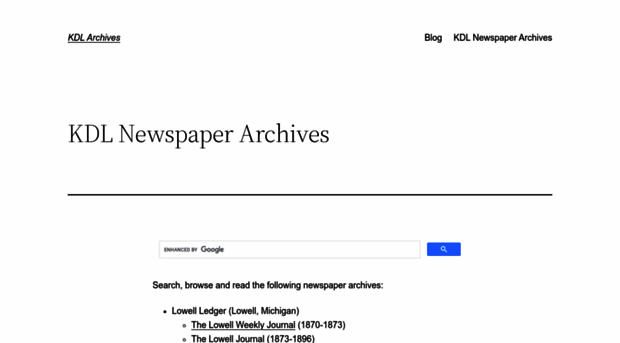 lowellledger.kdl.org
