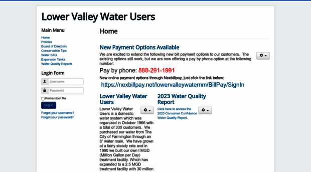 lowervalleywater.com