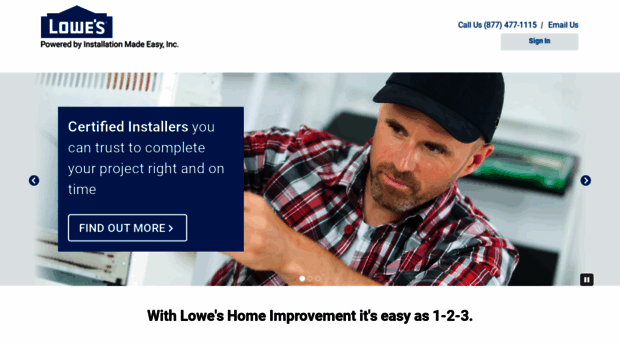 lowes.myhomeprojectcenter.com