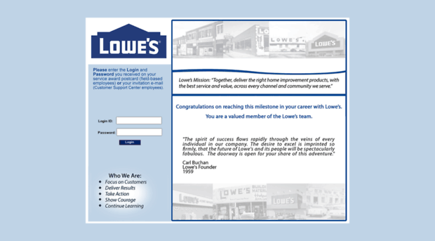 lowes.tharpe.com