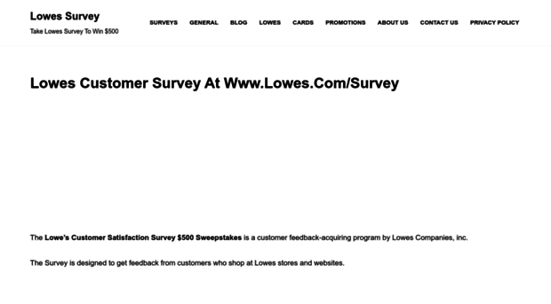 lowescomsurvey.page