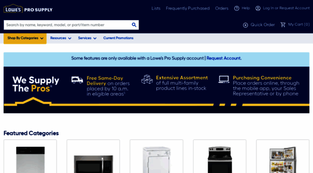 lowesprosupply.com
