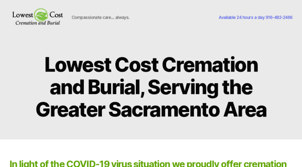 lowestcostcremation.com