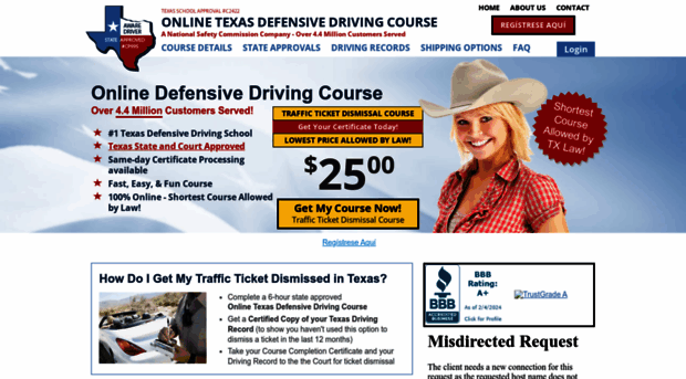 lowestpricedefensivedrivingtexas.com