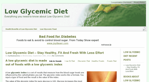 lowglycemic-diet.com