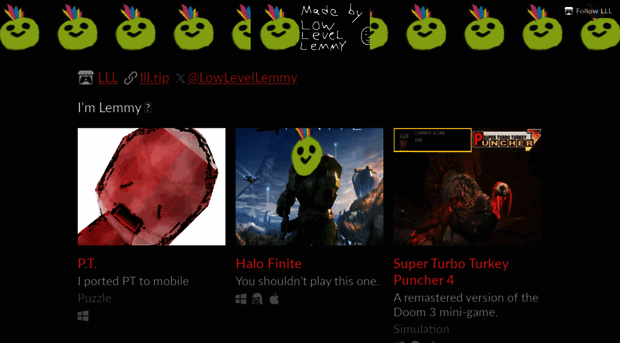 lowlevellemmy.itch.io