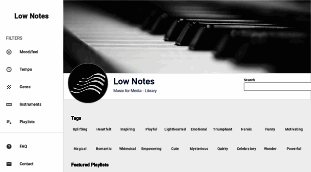 lownotesmusic.com