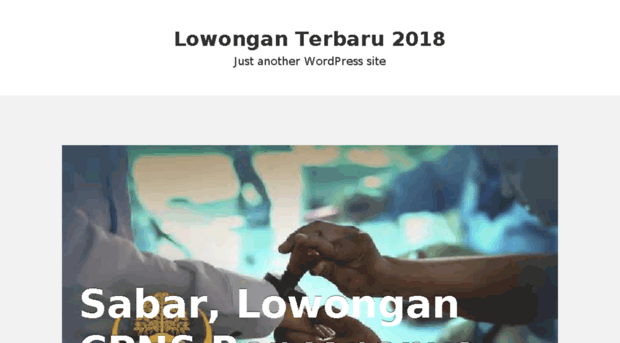 lowonganterupdate.info