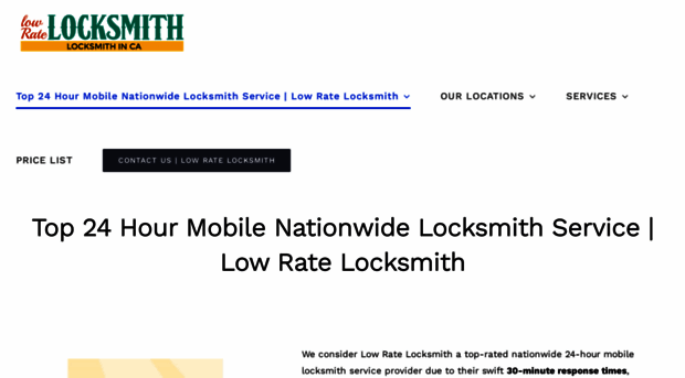 lowratelocksmith.com