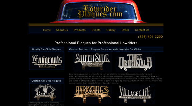 lowriderplaques.com