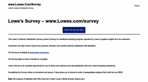 lowscomsurvey.com