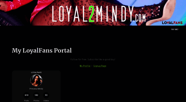 loyal2mindy.com