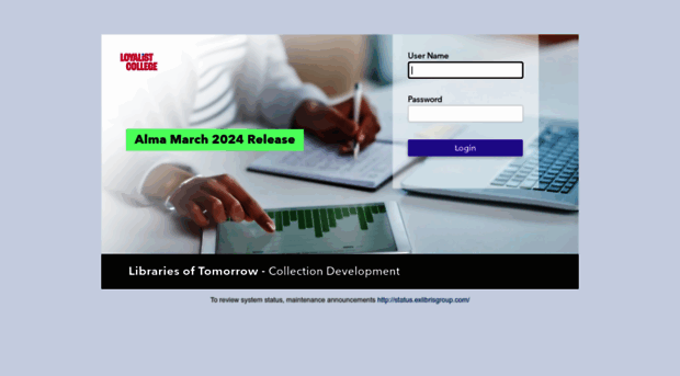 loyalistcollege.primo.exlibrisgroup.com
