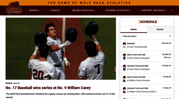 loyolawolfpack.com