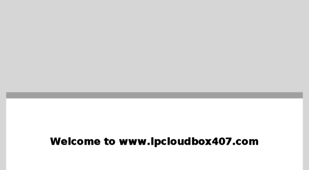 lpcloudbox407.com