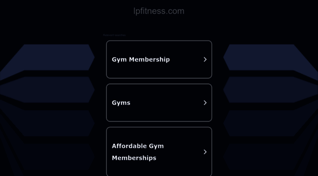 lpfitness.com