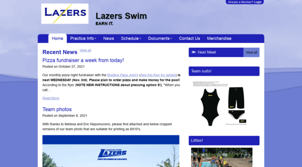 lprclazers.swimtopia.com