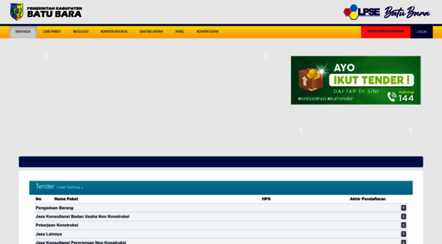 lpse.batubarakab.go.id