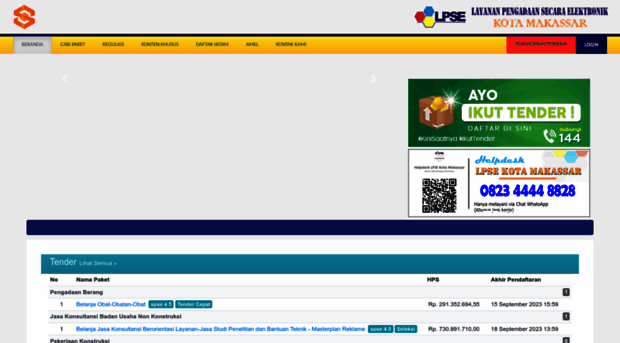 lpse.makassar.go.id