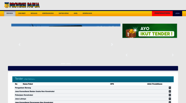 lpse.papua.go.id