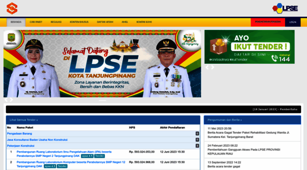 lpse.tanjungpinangkota.go.id