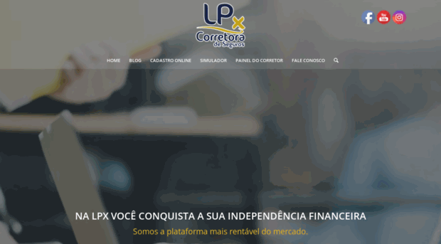 lpxcorretora.com.br