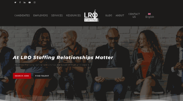 lrostaffing.com