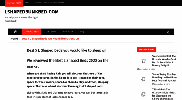 lshapedbunkbed.com