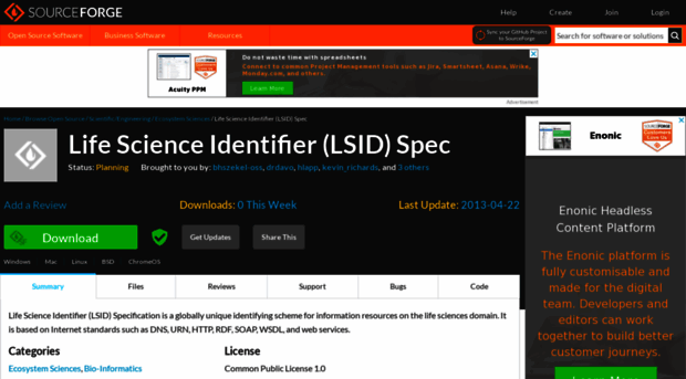 lsid.sourceforge.net