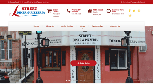 lstreetdinerandpizzeria.com