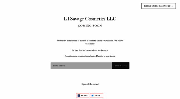 ltsavagecosmetics.com