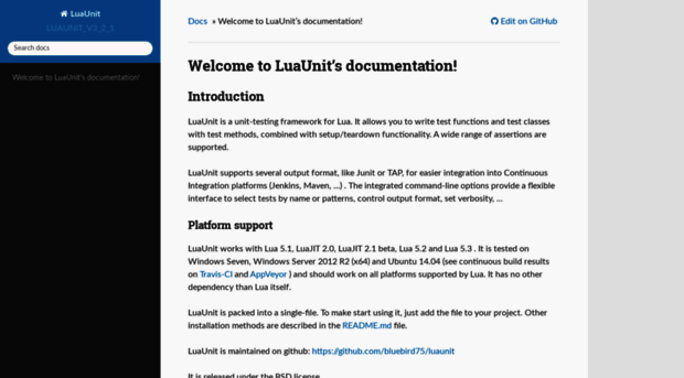 luaunit.readthedocs.io